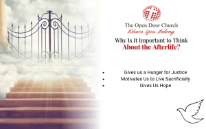 Why is it important to think about the afterlife infographic