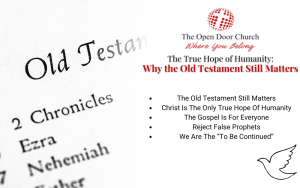 The True Hope of Humanity: Why the Old Testament Still Matters Infographic
