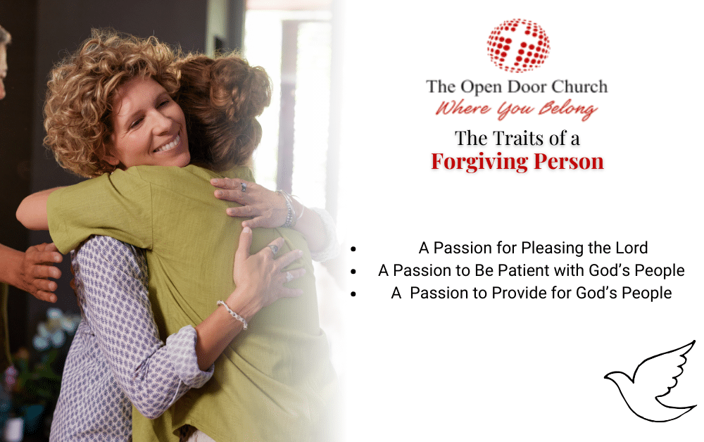 The Traits of a Forgiving Person Infographic