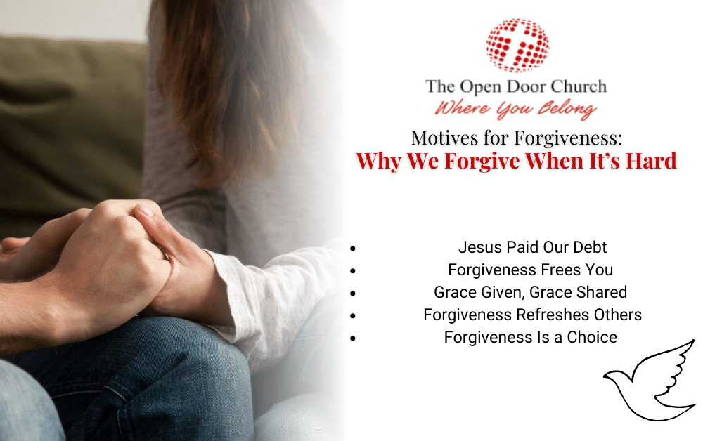 Motives for Forgiveness Infographic