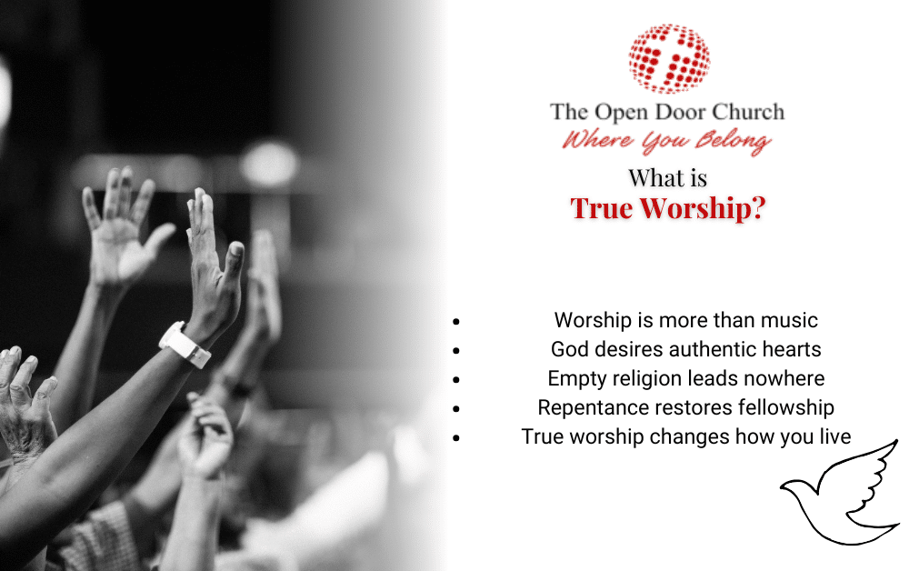 What Is True Worship? (Isaiah 1 Explained) Infographic