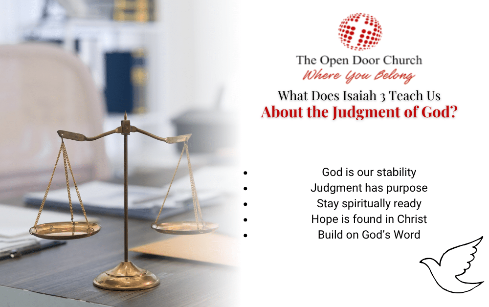 What Does Isaiah 3 Teach Us About the Judgment of God?